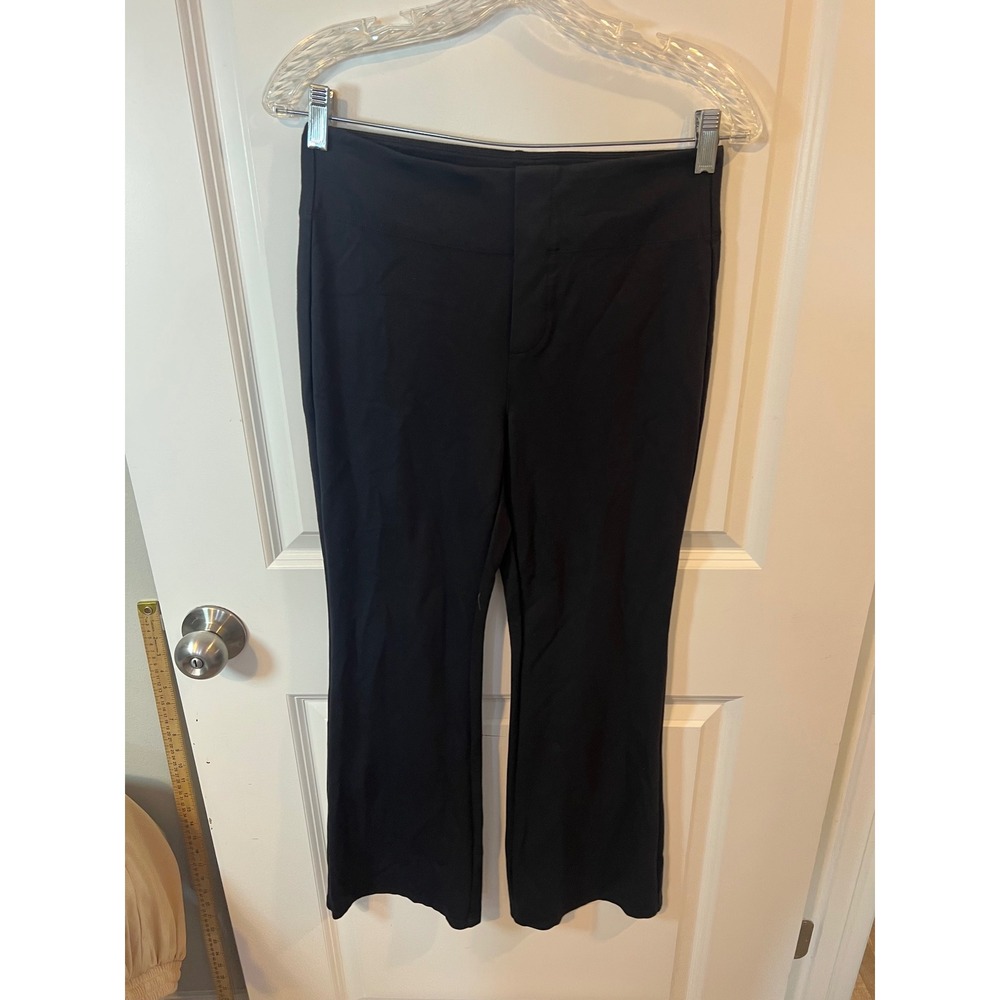Halara Womens Flare Pants High Waisted Stretch Black M Petite